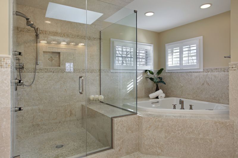 Spacious Corner Tub